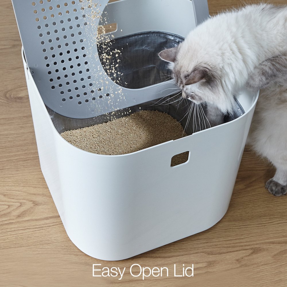 モデコ(modko) 猫トイレ リターボックス ホワイト Amazon | モデコ(modko) モデキャットリターボックス オレンジ